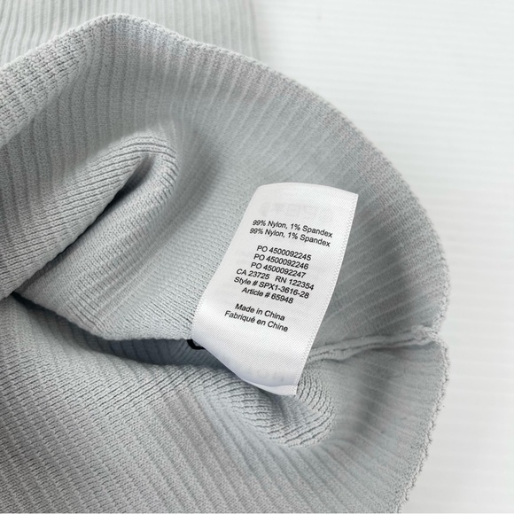 Aritzia Babaton Sculpt Knit Sweetheart Tube Top Blue - Picture 7 of 7